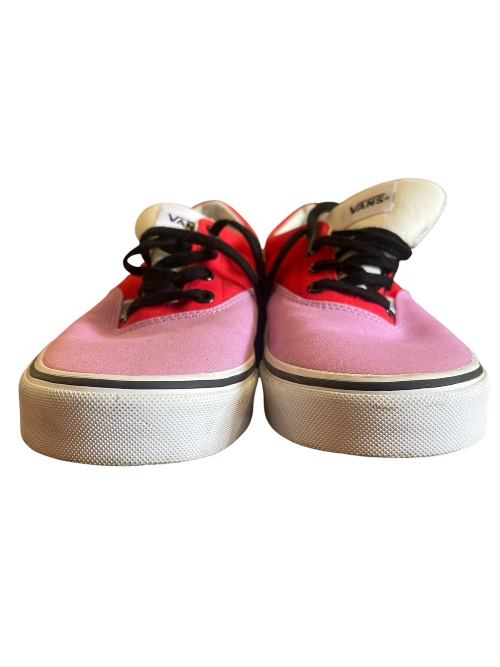 Vans Era Colorblock Canvas Sneakers Pink Red Blue Lace Up Women’s 10 - Picture 7 of 9